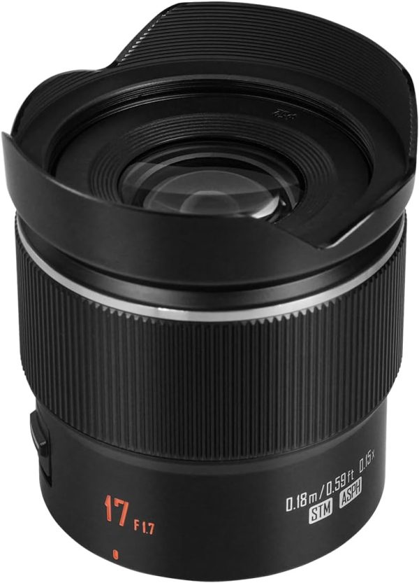 YONGNUO YN17MM F1.7M Lens for M43 Mount, 17mm F1.7 Standard Prime Auto Focus, MFT Micro Four Thirds for Mirrorless Cameras - Image 9